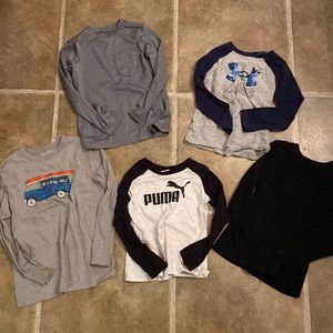 Bundle of long sleeve shirts